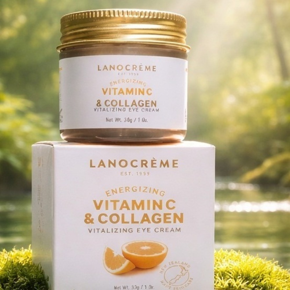 Lanocreme Vitamin C‎ & Collagen Energizing Vitalizing Eye Cream 30g 1oz NEW